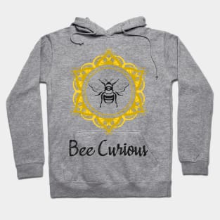 Bee Curious Mandala Hoodie